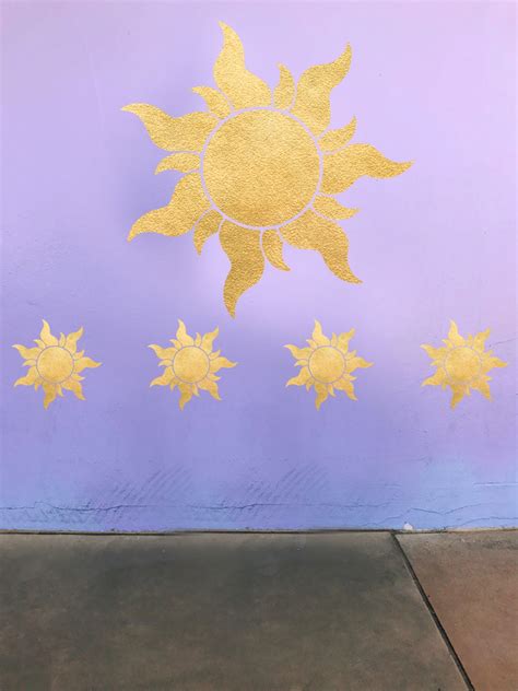 Tangled Sun Decal Rapunzel Star Decal From Movie Tangled Disney