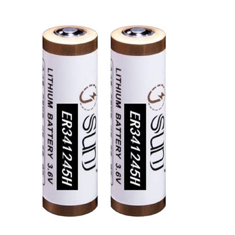 3 6V Li Socl2 Battery Bobbin Type Primary Lithium Batteries Er341245