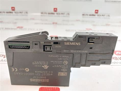 Siemens Simatic S7 6es7 131 4bd01 0aa0 Digital Input Module Aeliya Marine