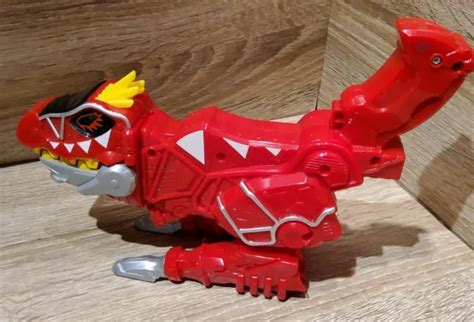 Power Rangers Dino Charge Red T Rex Super Morpher Gun Blaster No