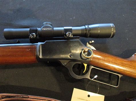 Marlin 1894 Saddle Ring Carbine, 44 Rem mag with scope