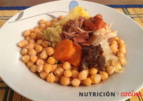 Cocido Plato Típico Español Receta De Nutrición Y Cocina Cookpad