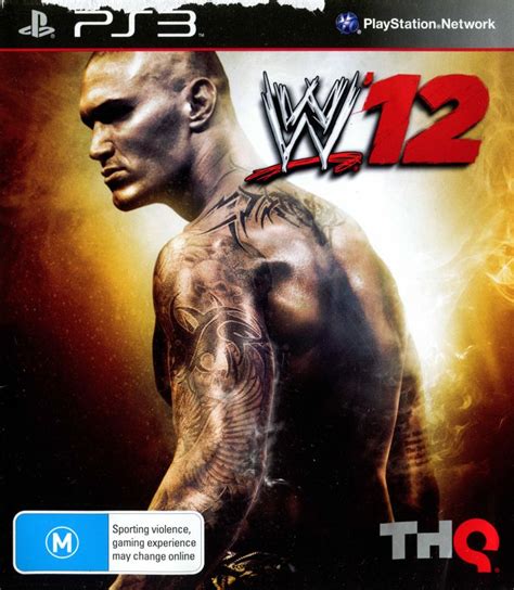 WWE '12 (2011) box cover art - MobyGames