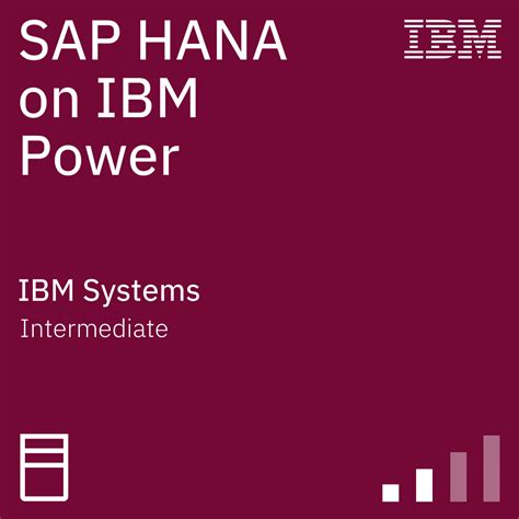 Sap Hana On Ibm Power Intermediate Credly