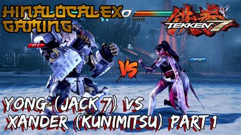 Tekken 7 Yong Jack 7 Vs Xander Kunimitsu Part 1 Ps4 Pro Filipino