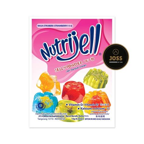 Jual Nutrijell Jelly Gr Aneka Rasa Leci Strawberry Melon Plain