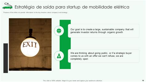 Mobilidade Elétrica Principais Desafios E Oportunidades Pitch Deck