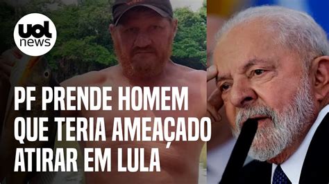 Pf Prende Homem Que Teria Amea Ado Atirar Em Lula Na Sua Viagem Ao Par