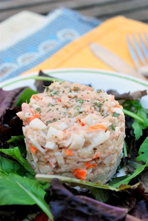 Sugg R And Some Salt Ensalada Tropical De Atún Y Surimi Surimi