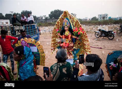 Ghatshila India St Jan Tusu Fair Tribal Festival Celebration