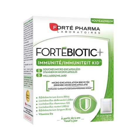 Fort Pharma Fort Biotic Immunit Kid Go T Vanille Sachets Acheter