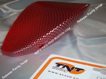 Cabochon feu arrière rouge TNT Tuning pour scooter MBK NITRO YAMAHA