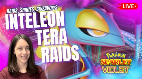 Inteleon Tera Raids With Viewers And SHINY Hunting Sobble Pokemon