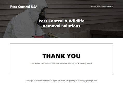 Best Pest Control Solution Leads Reslp 021 Pest Control Landing Page Design Preview