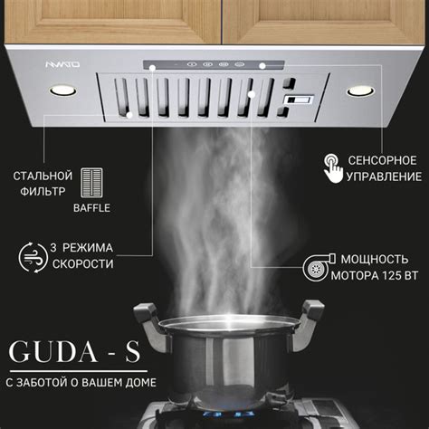 Встраиваемая вытяжка АМАТО, бытовая техника GUDA-S купить по низкой ...