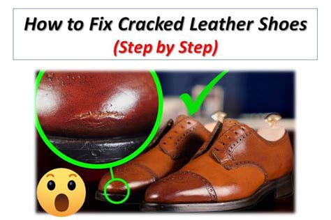 How To Fix Cracked Leather Shoes Step By Step