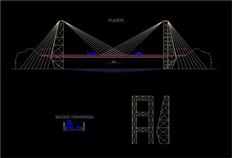 Bridge Dwg Block For Autocad Designs Cad