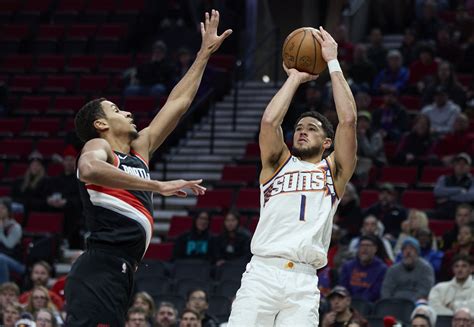 Nba Suns Scrape Past Trail Blazers