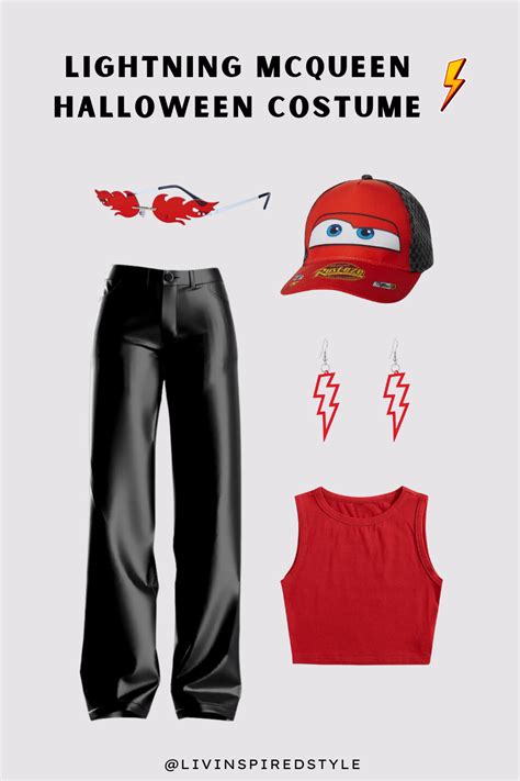 Lightning McQueen Halloween Costume In 2024 Classy Halloween Costumes