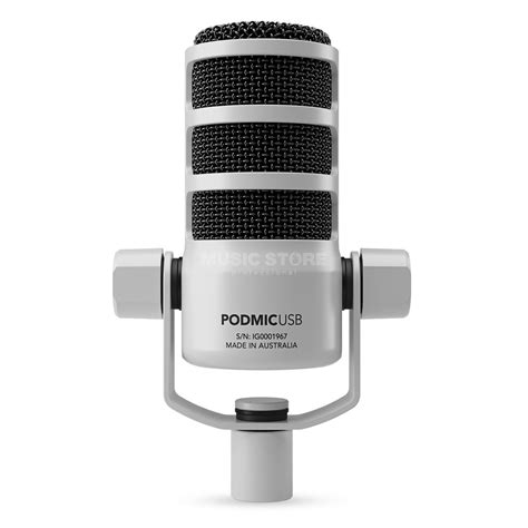 Rode Podmic Usb White Dynamisches Mikrofon Online Kaufen Music