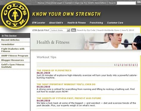 Gold's gym workout plan & Tips | letmeget.com