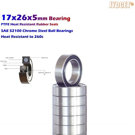 Rs X X Mm Bearings Rubber Seals Precision High Speed Bearing