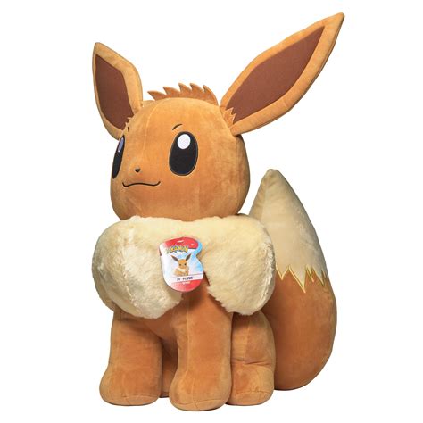 Pokemon Eevee Giant Plush 24 Inch Adorable Ultra Soft Life Size