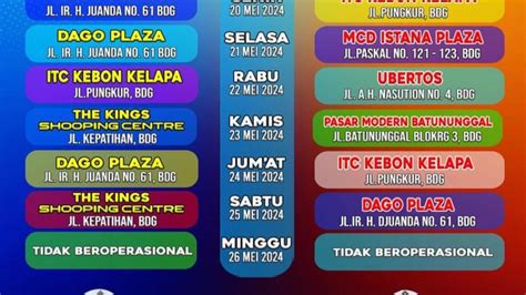 Jadwal Dan Lokasi SIM Keliling Kota Bandung 23 26 Agustus 2023