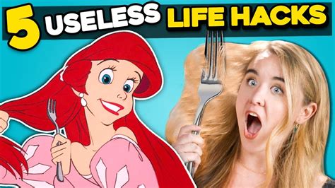 The 5 Best Useless Life Hacks YouTube