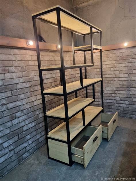 Стеллаж с ящиками в интернет-магазине Ярмарка Мастеров по цене 40850 ...