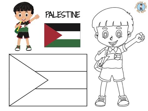 Palestine Coloring Page Free Printables Treasure Hunt 4 Kids