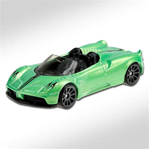 Hot Wheels Pagani Huayra Light Green Metallic Scale64