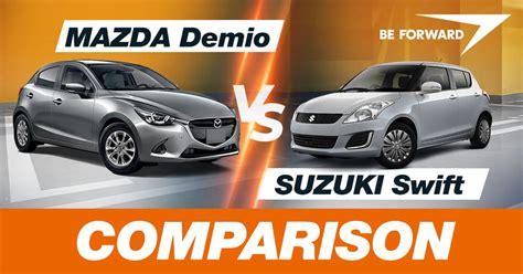 Mazda Vs Mazda Demio Comparison