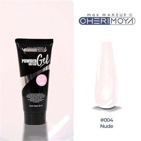 Polygel Powder Gel UV LED Cherimoya 50ml 004 Nude Semia Insumos