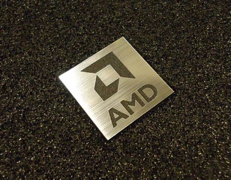 Amd Label Logo Sticker Badge 25 X 25 Mm 421 Etsy Canada
