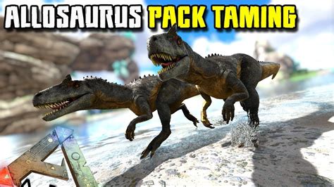 FALLEN KINGDOM ALLOSAURUS PACK TAMING JURASSIC ARK ARK SURVIVAL