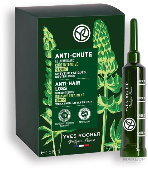 Yves Rocher Anti Hair Loss With White Lupin Ампулы против выпадения