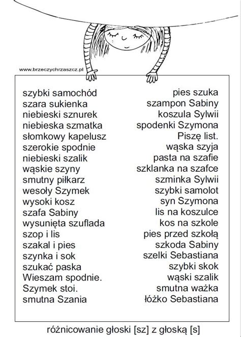 Ćwiczenia I Zabawy Logopedyczne Zespół Szkół Publicznych W Suchożebrach