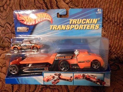 Amazon Hot Wheels Truckin Transporters Roadside Rescue Toys Games