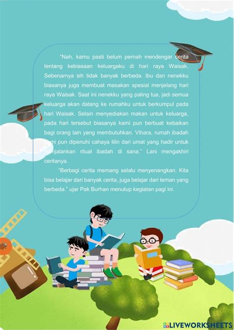 lkpd toleransi  interactive worksheets