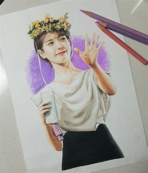 Iu Fanart Fan Art Original Fine Art Anime Art