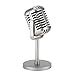 Amazon Facmogu Classic Retro Style Microphone Prop Fake Vintage