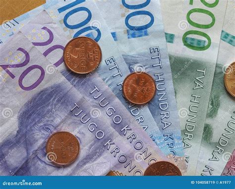 Swedish Krona Notes Sweden Stock Image Image Of Finance Sell