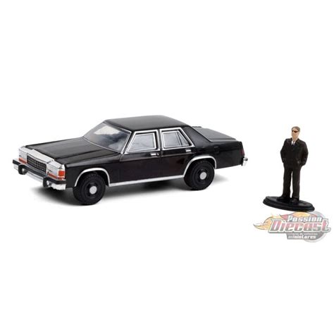 1987 Ford Ltd Crown Victoria With Man In Black Suit The Hobby Shop