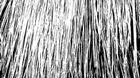 7 95 Straw Roof Texture Effect Illustration Black And White Vector