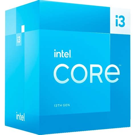 Intel I3 13100f 340 Ghz Raptor Lake Sockel 1700 Boxed 12405