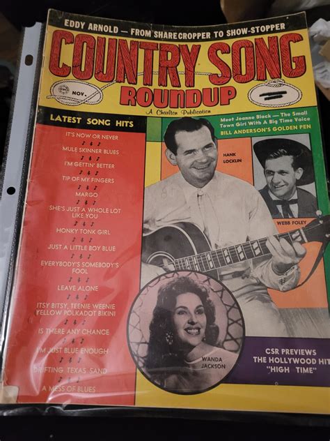 Country Song Roundup Magazine Etsy