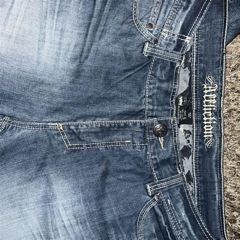Rare Affliction Jeans Size 38 X34 Depop