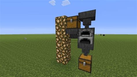 Minecraft Automatic Smelter 6 Steps Instructables