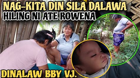 Nakita Din Nya Sa Wakas Si Aileen Bby Vj Nadalaw Na Din Ni Ate Rowena